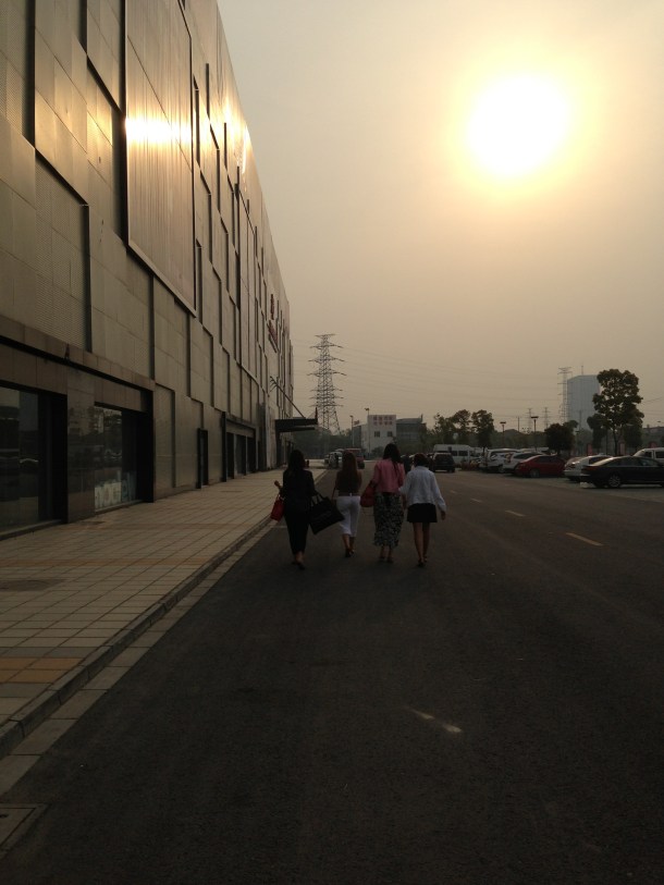 E ainda ganhamos um divino pôr de sol!