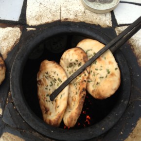 Pão assado na lata – Pão&nbsp;Uyghur