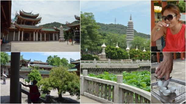 Tati Sato e algumas belas fotos em Xiamen.