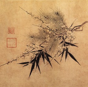 Folclore Chinês: Três amigos durante o tempo&nbsp;frio