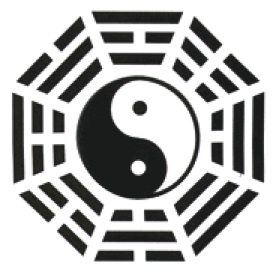 Bagua, primeira inspiração para os hexagramas do I Ching.