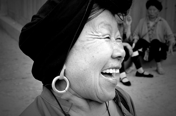 Foto de Cibele Câmara - mulher de Yangshuo (long hair village)