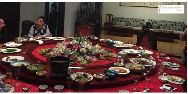 Meu último jantar chinês, no mês passado.