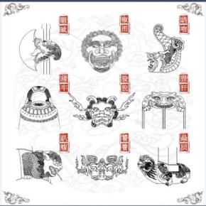 Os nove filhos do Dragão – lenda&nbsp;chinesa.