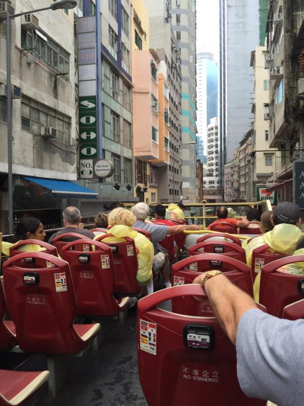 Big Bus na parte de cima.