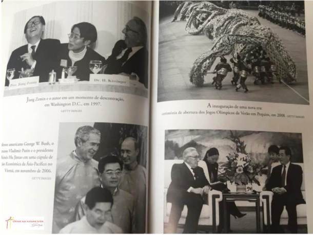 Foto das páginas internas do livro.