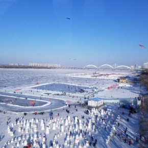 Harbin – aventuras no gelado Rio&nbsp;Songhua