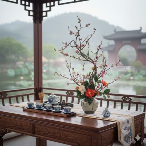 A Arte do Chāhuā: Harmonia e Estética Floral&nbsp;Chinesa