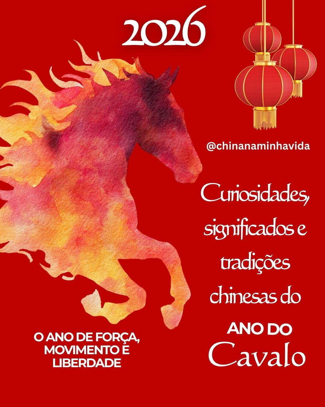 Curiosidades sobre o Ano do Cavalo de Fogo | China na minha vida