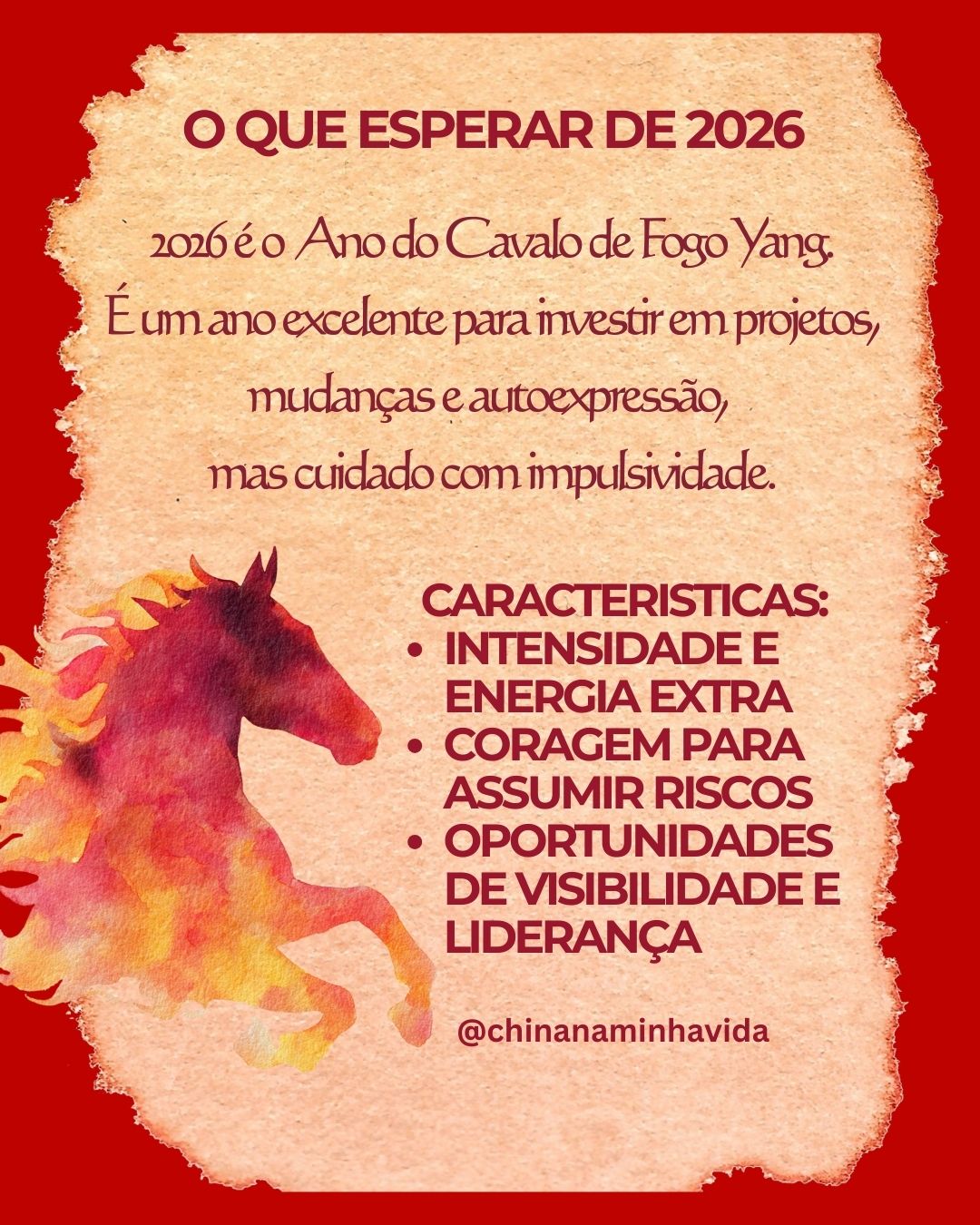 Curiosidades sobre o Ano do Cavalo de Fogo | China na minha vida